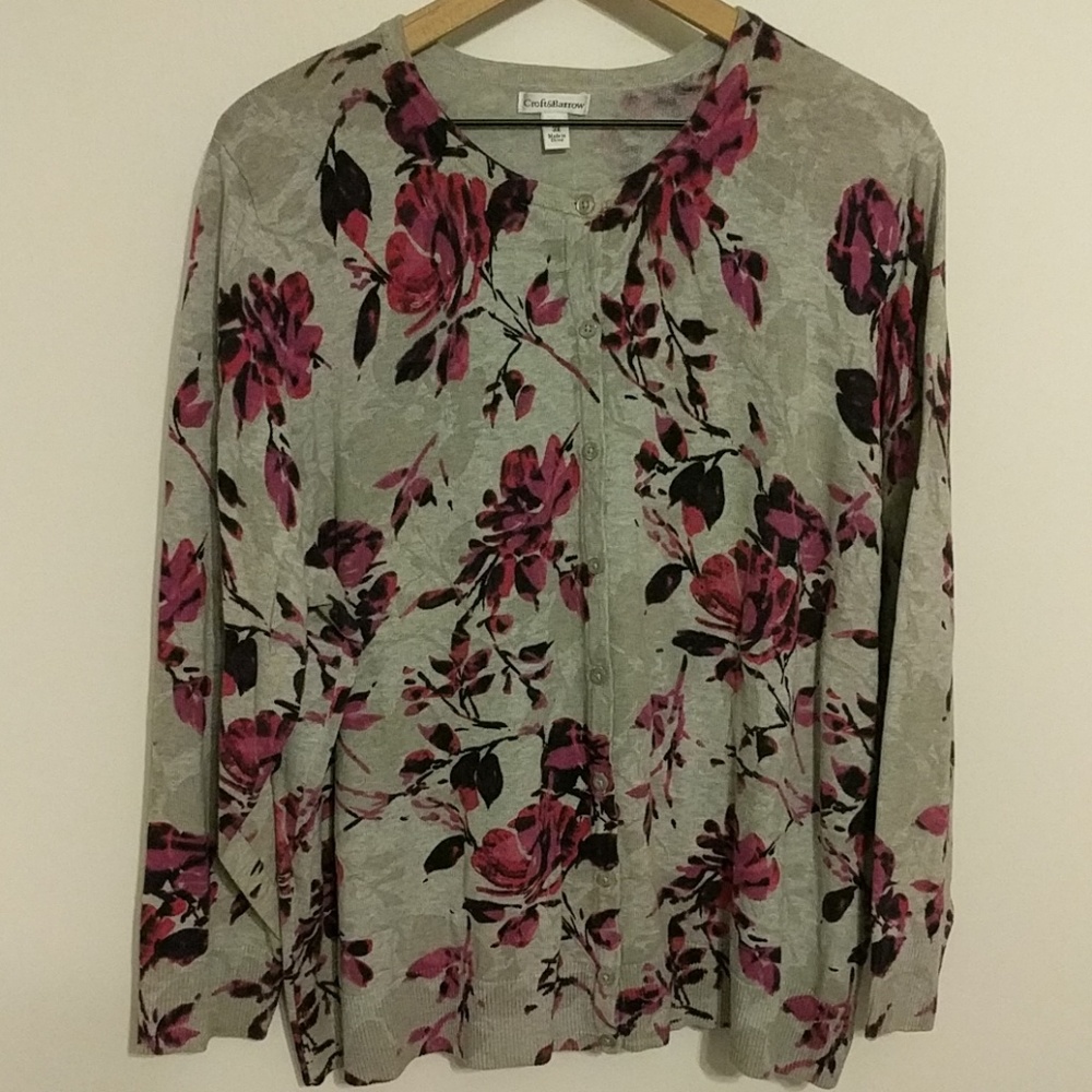 Croft & Barrow 3x Plus Size Cardigan